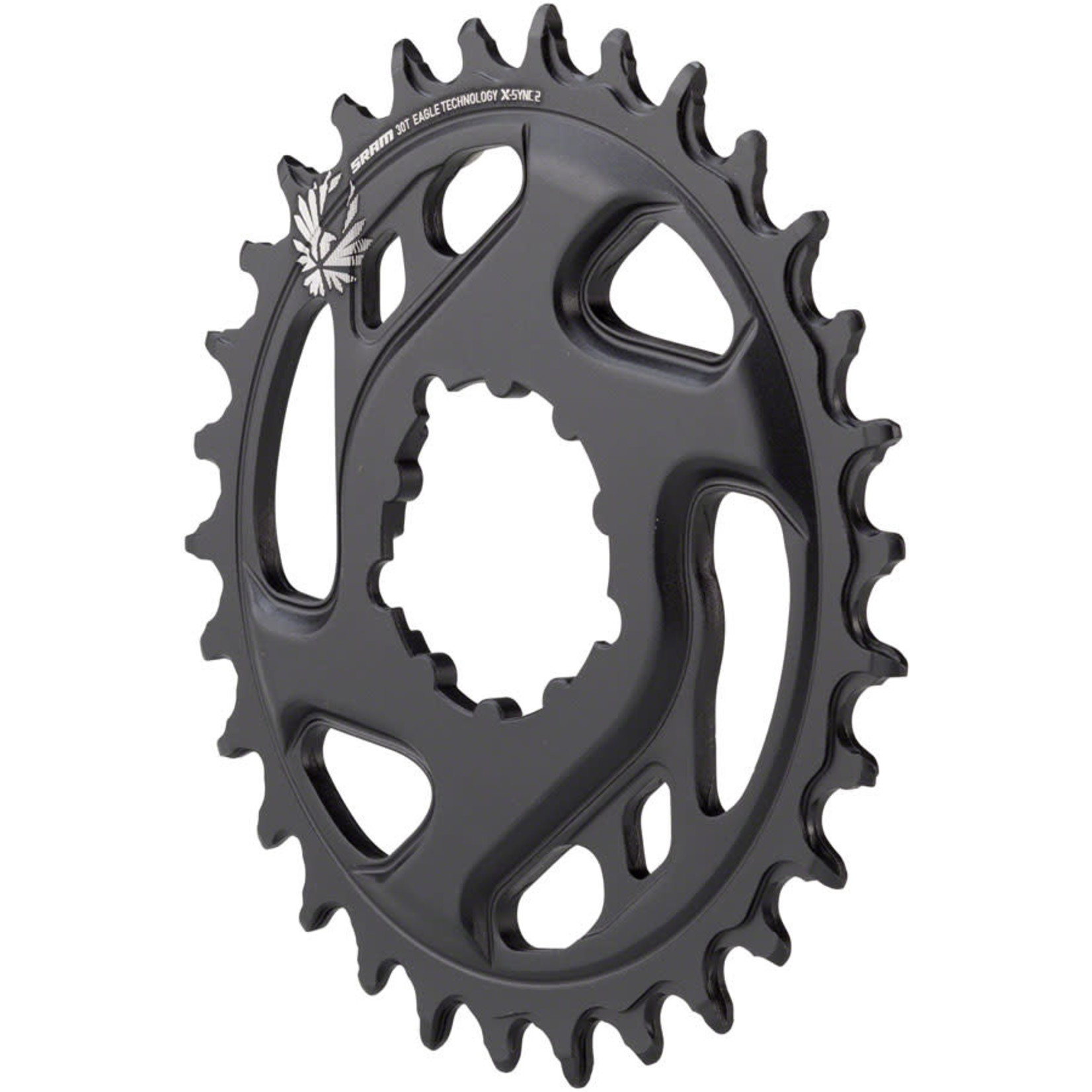 SRAM SRAM X-Sync Eagle 12sp Boost DM Chainring Forged 30t, Black