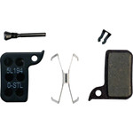 SRAM SRAM Disc Brake Pads - Organic Compound, Steel Backed, Quiet, Monoblock, For SRAM Hydraulic Road Disc, Level A1 (2017-2019)