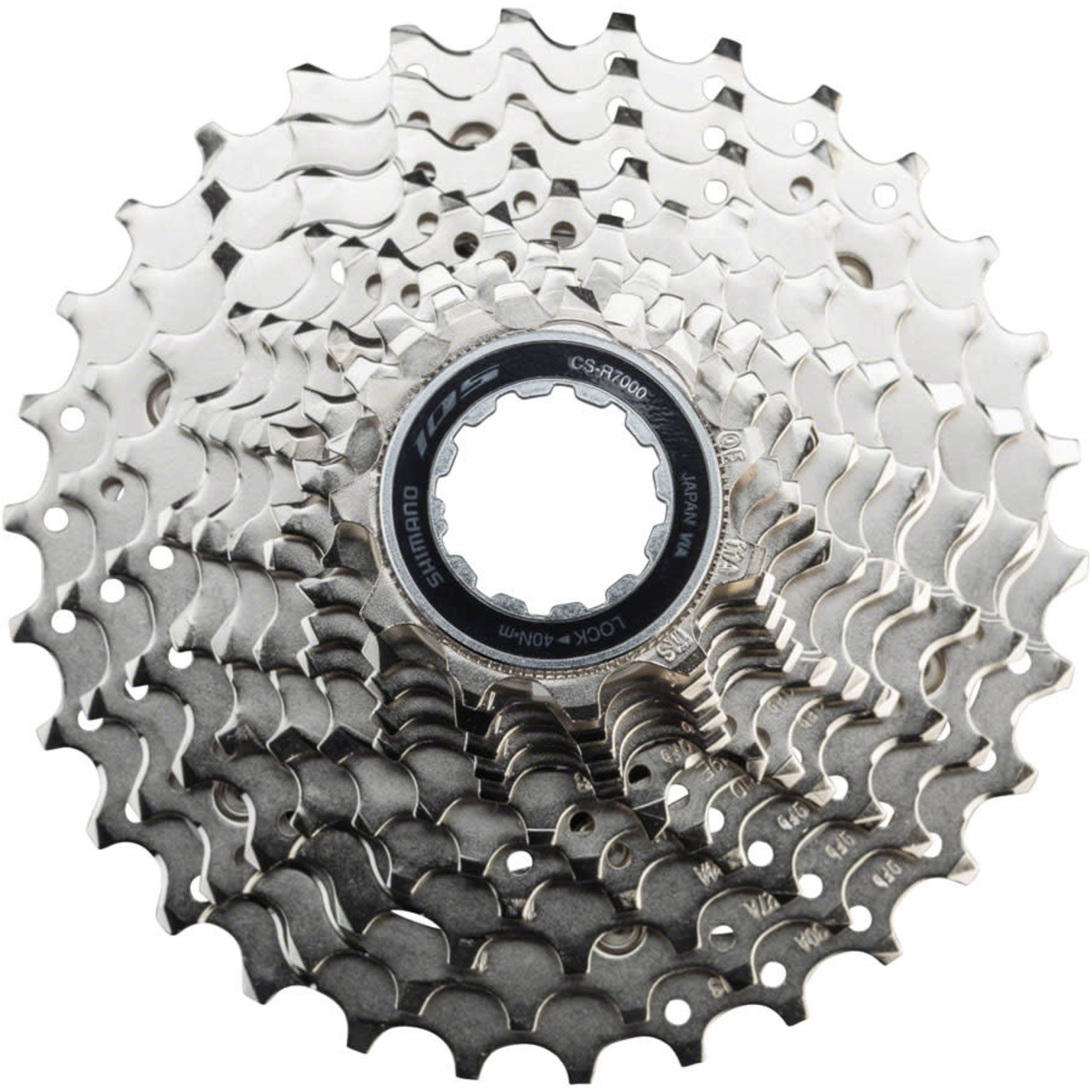 Shimano Shimano 105 CS-R7000 Cassette - 11 Speed, 11-28t, Silver