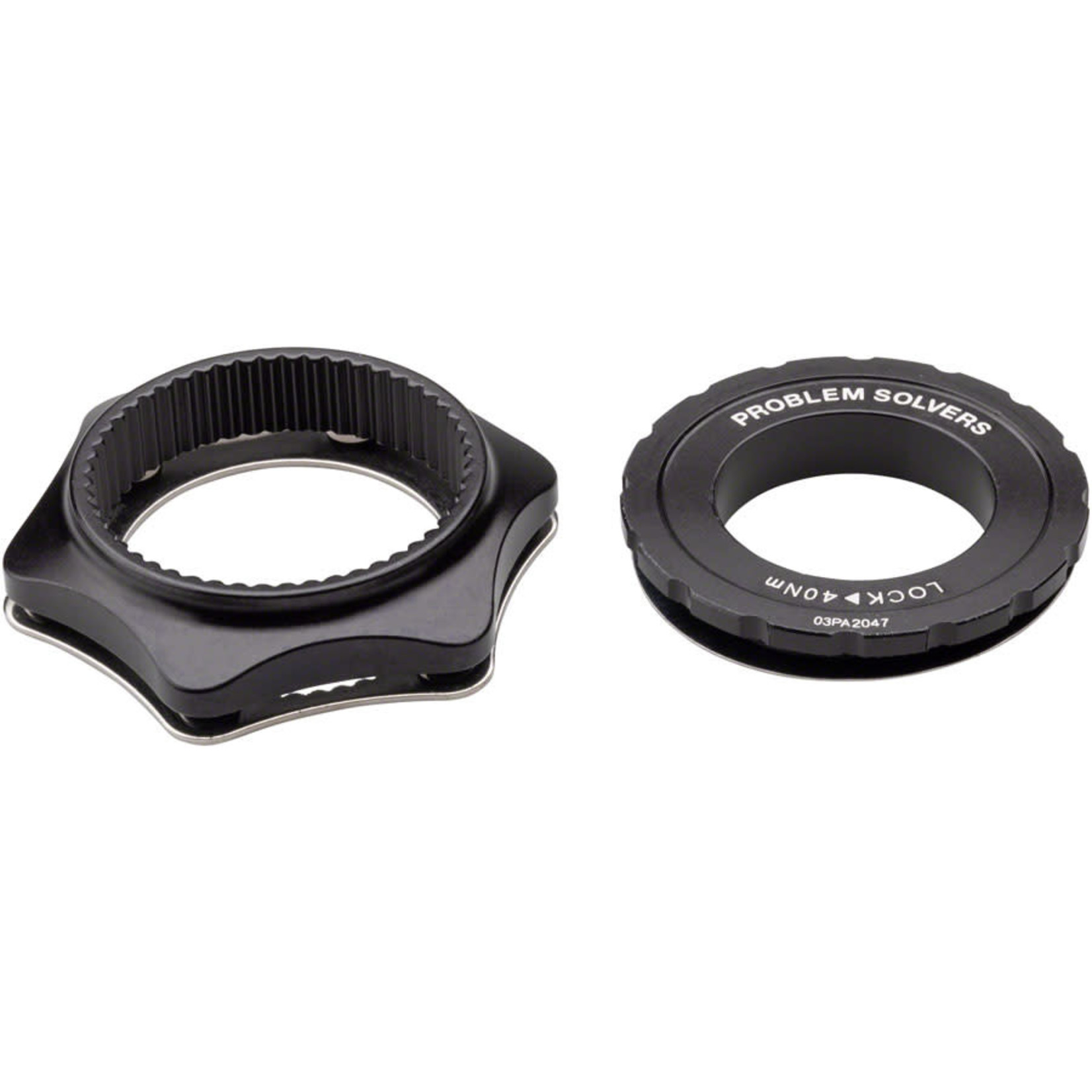 Problem Solvers Problem Solvers Center Lock to 6-Bolt Rotor Adapter Kit - 12-20mm Axle