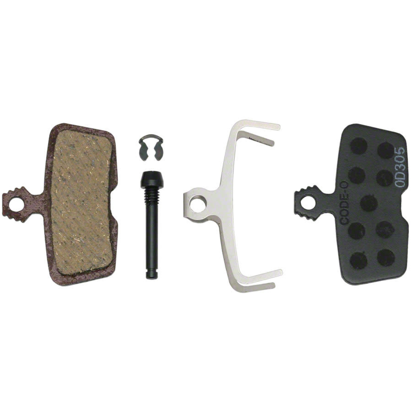 SRAM SRAM Disc Brake Pads - Organic Compound, Steel Backed, Quiet, For Code/Code R/Code RSC/Guide RE