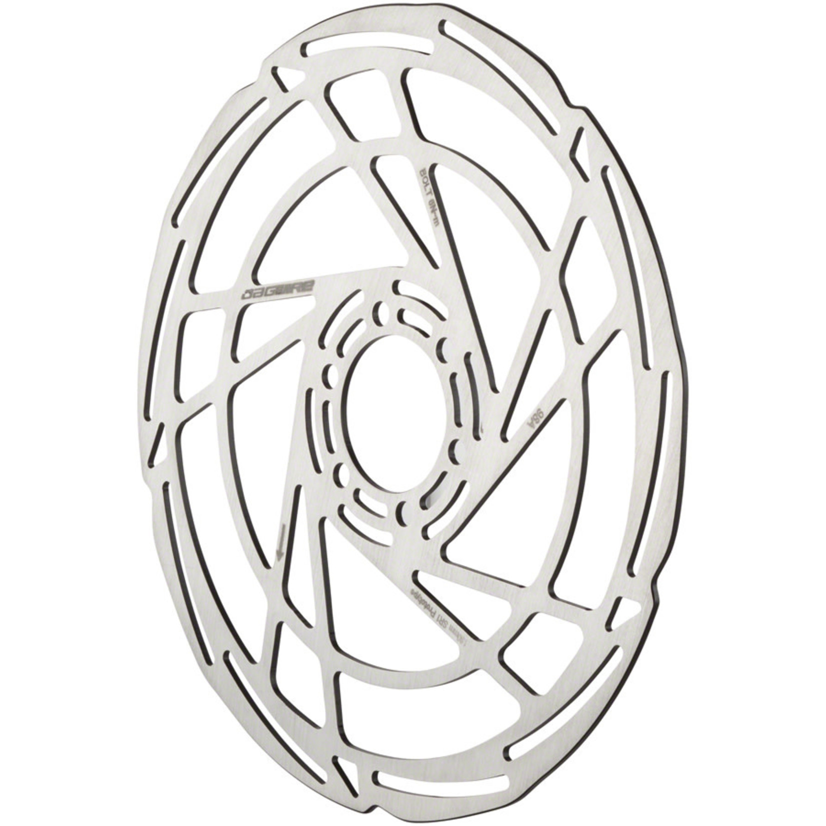 Jagwire Jagwire Sport SR1 Disc Brake Rotor - 180mm, 6-Bolt, Silver