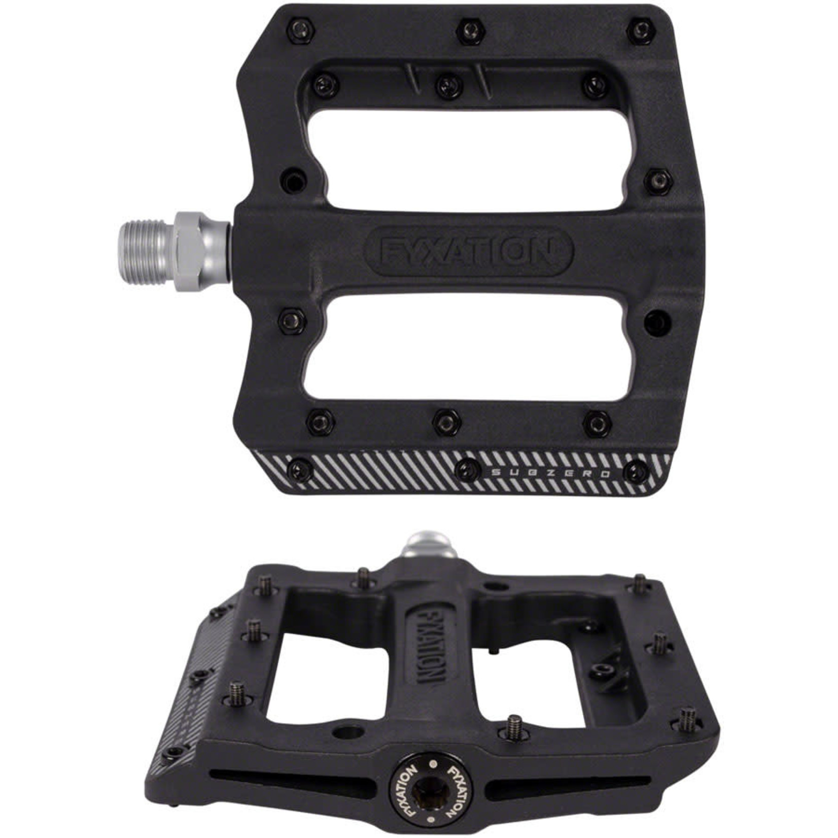 Fyxation Fyxation Mesa MP Subzero Platform Pedals, Black/Black  NLS