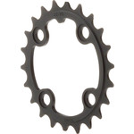 TruVativ TruVativ Trushift 22t 64mm BCD 8 and 9 Speed and 2x10 Chainring Black Alloy