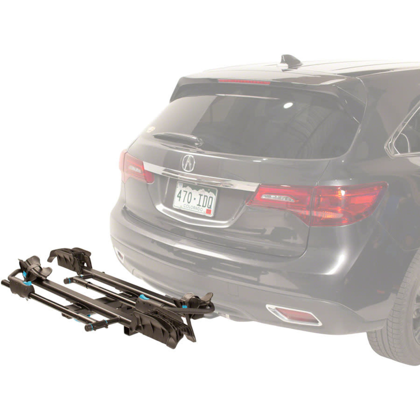 RockyMounts MonoRail Hitch Bike Rack 2Bike, 2" Receiver, Black Conifer Bike Shop