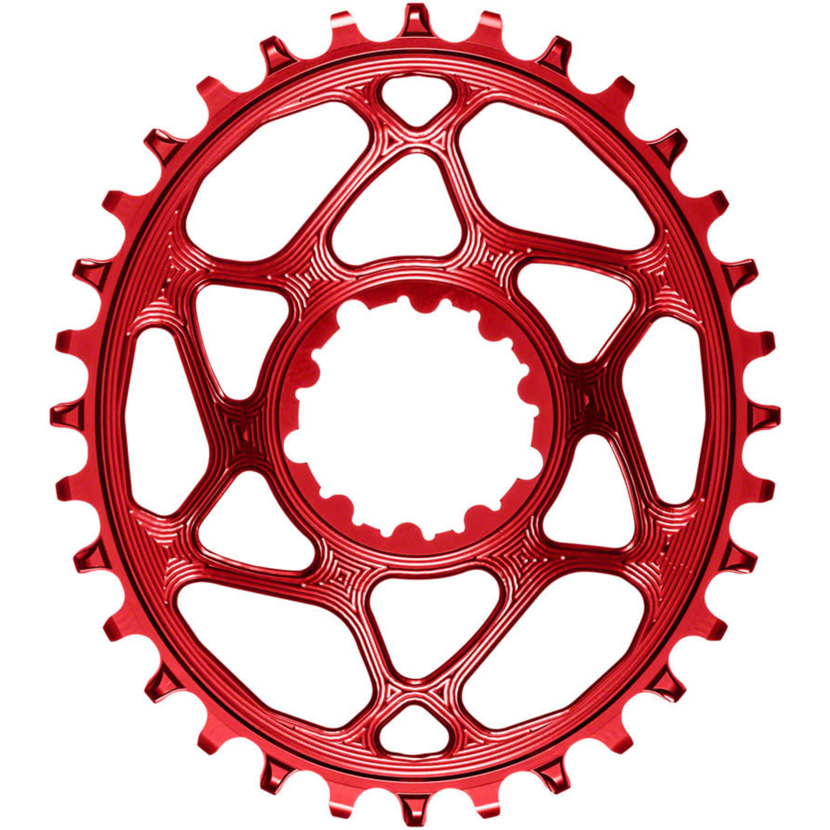 absoluteBLACK absoluteBLACK Oval Narrow-Wide Chainring, SRAM 3-Bolt Direct Mount, 3mm Offset