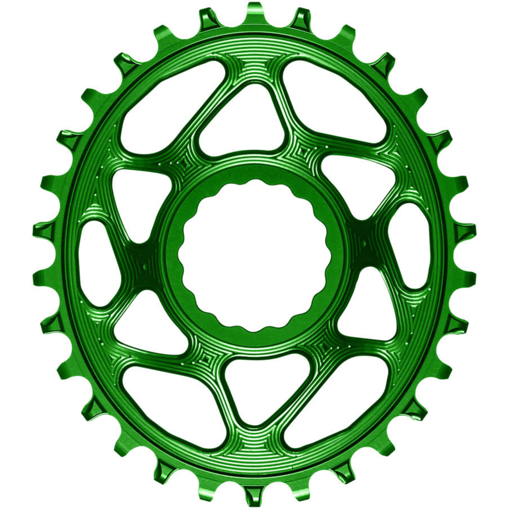 absoluteBLACK absoluteBLACK Oval Narrow-Wide Chainring, CINCH Direct Mount, 3mm Offset