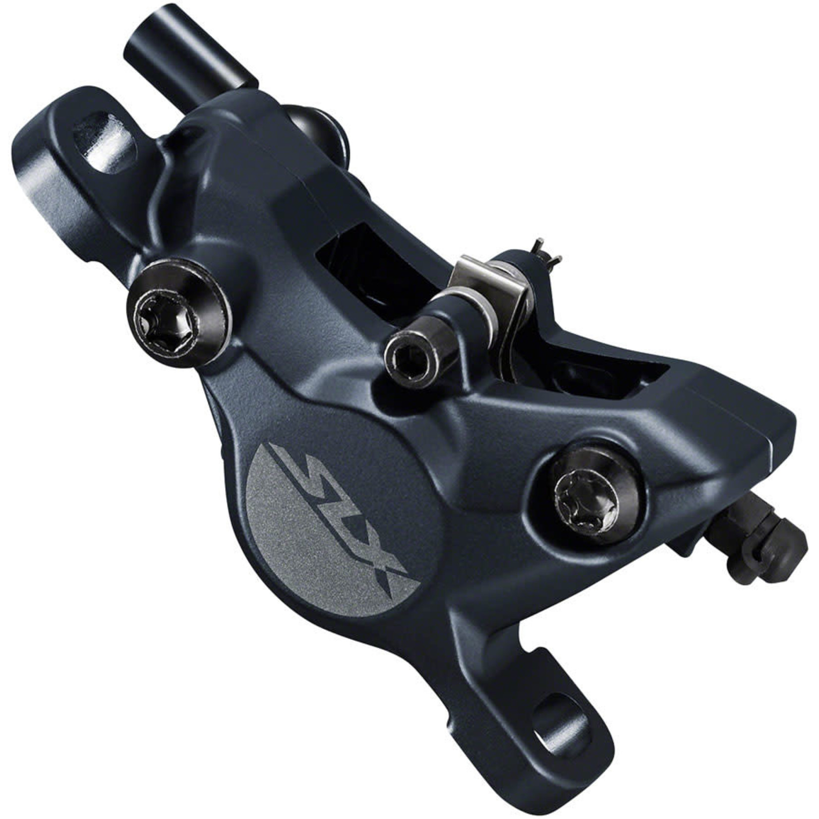 Shimano Shimano SLX BL-M7100/BR-M7100 Disc Brake and Lever - Front, Hydraulic, Post Mount, 2-Piston, Black