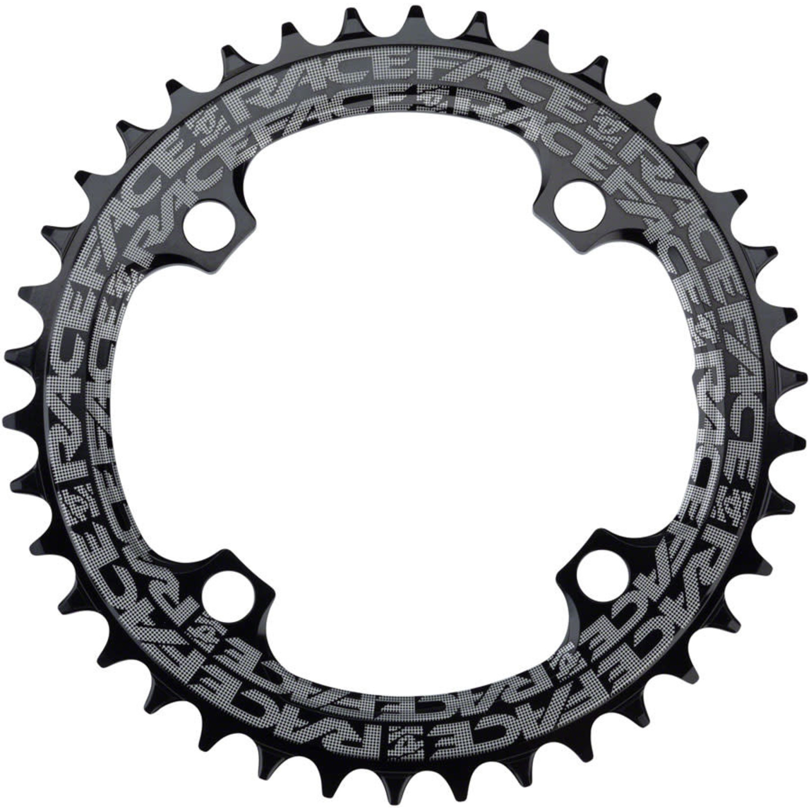 Race Face RaceFace Narrow Wide Chainring: 104mm BCD, 32t, Black