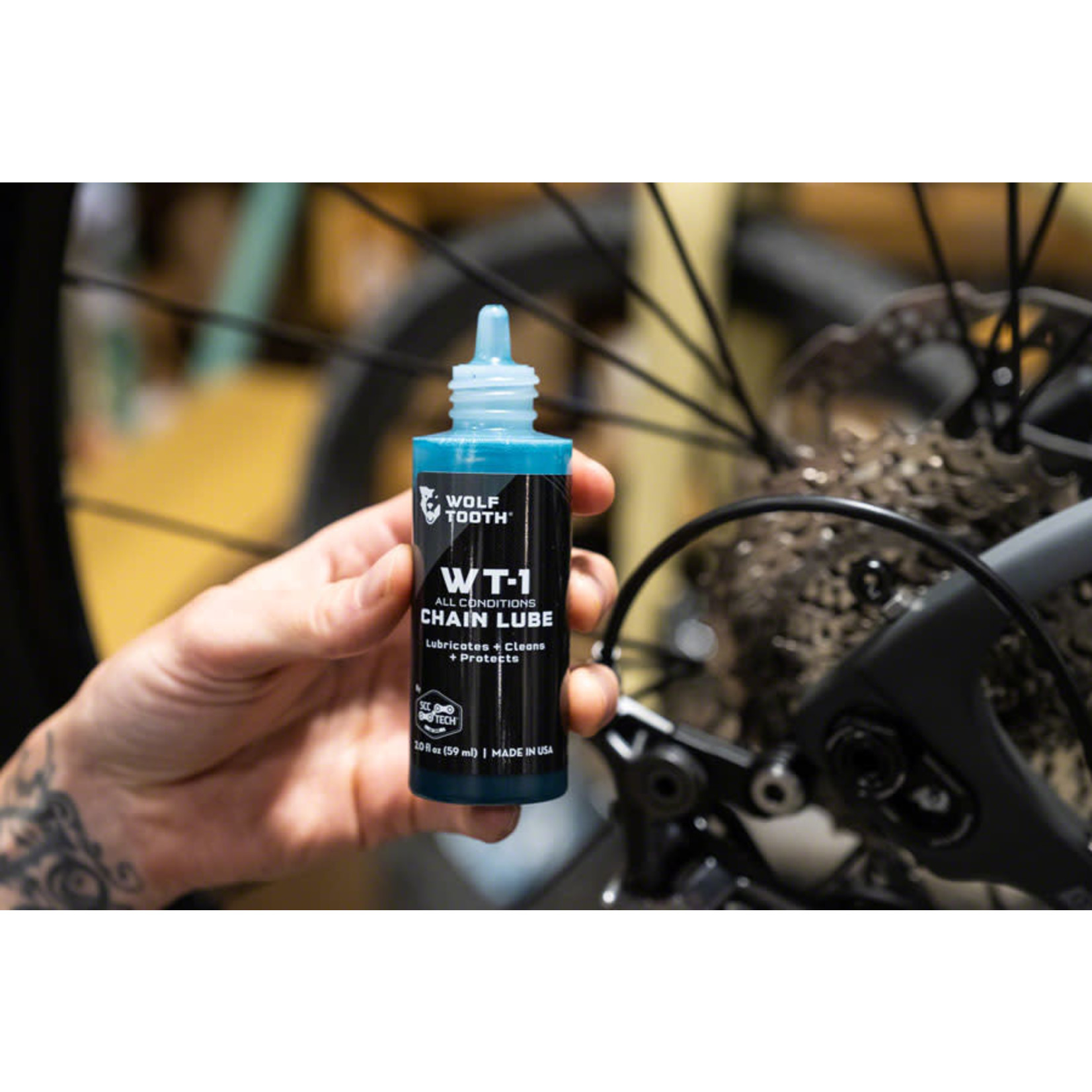 Wolf Tooth Components Wolf Tooth Components WT-1 Drivetrain Treatment For All Conditions - 2oz