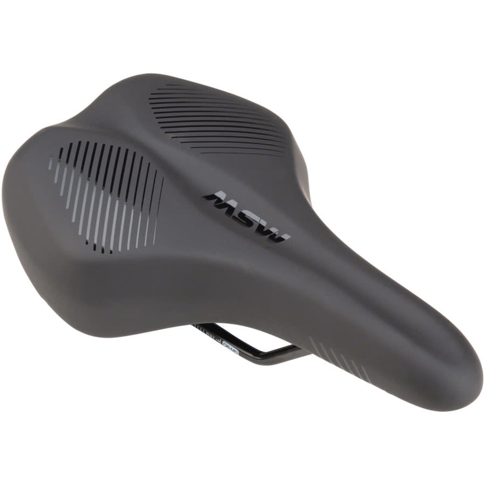 MSW MSW SDL-164 Spin Fitness Saddle - Chromoly Black