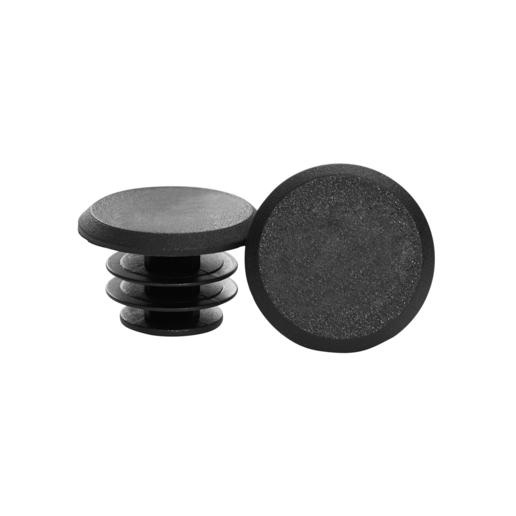 Reverse Reverse Bar End Plugs, Pair, Black