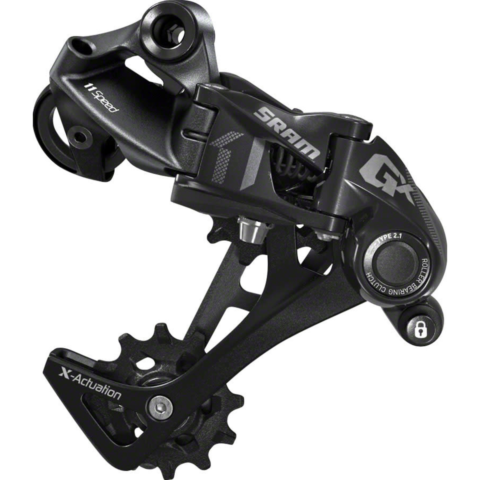 SRAM SRAM GX 1x11sp Rear Derailleur, Long Cage w/Clutch, Black