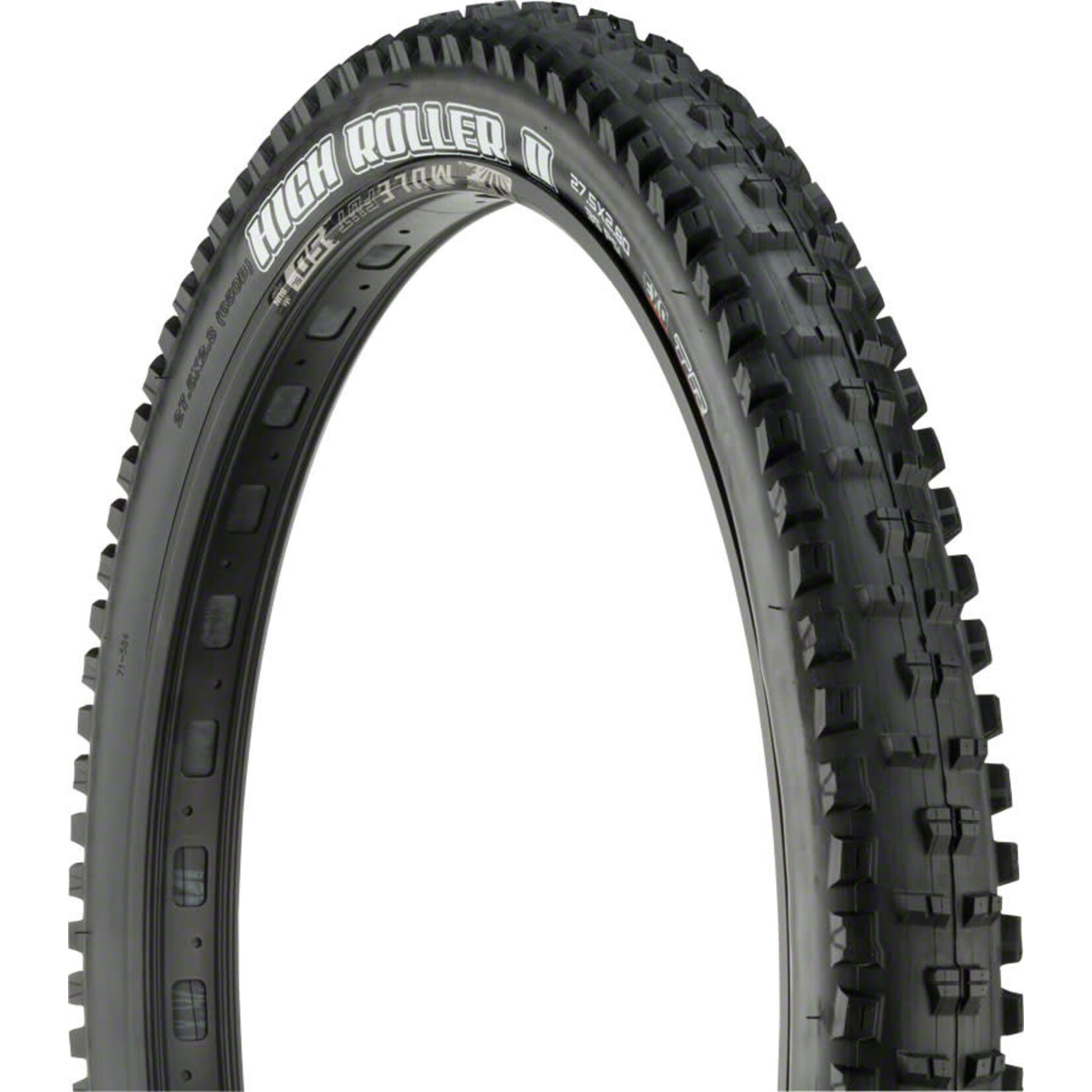 Maxxis Maxxis High Roller II Tire - 27.5 x 2.8 Tubeless Folding Black Dual EXO