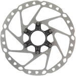 Shimano Shimano GRX SM-RT64-M Disc Brake Rotor with External Lockring - 180mm, Center Lock, Silver