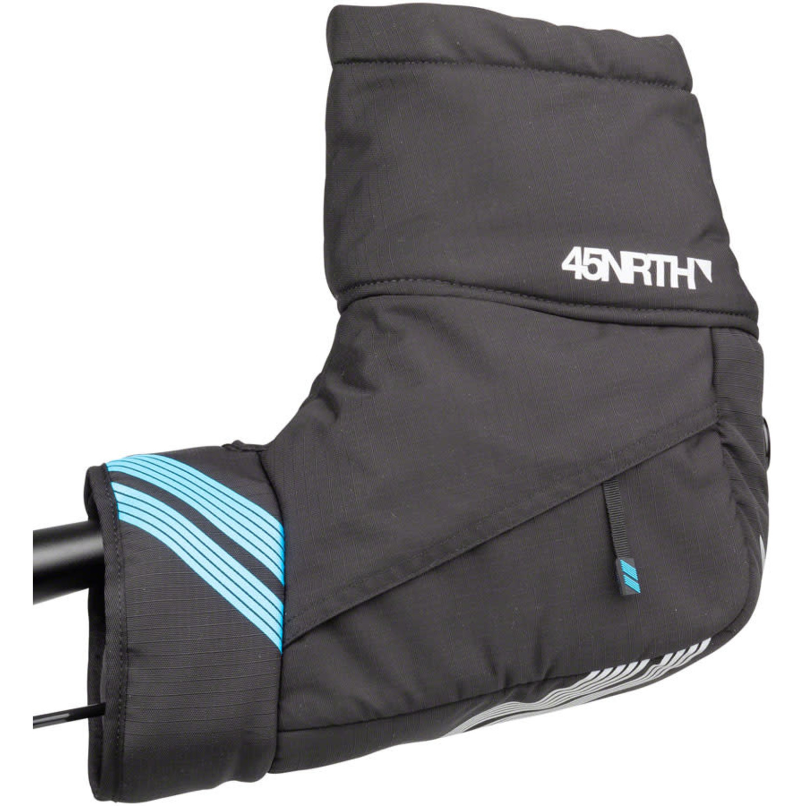 45NRTH 45NRTH Cobrafist Pogies - Flat Bar Black One Size