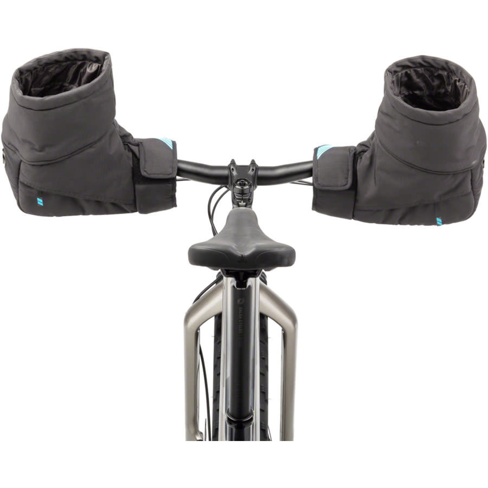 45NRTH 45NRTH Cobrafist Pogies - Flat Bar Black One Size