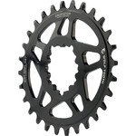 Wolf Tooth Wolf Tooth Elliptical Direct Mount Chainring - 28t, SRAM Direct Mount, Drop-Stop, For SRAM 3-Bolt Boost Cranksets, 3mm Offset, Black