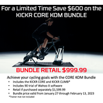 wahoo fitness Wahoo KICKR CORE KOM Bundle (KICKR CORE & KICKR CLIMB)