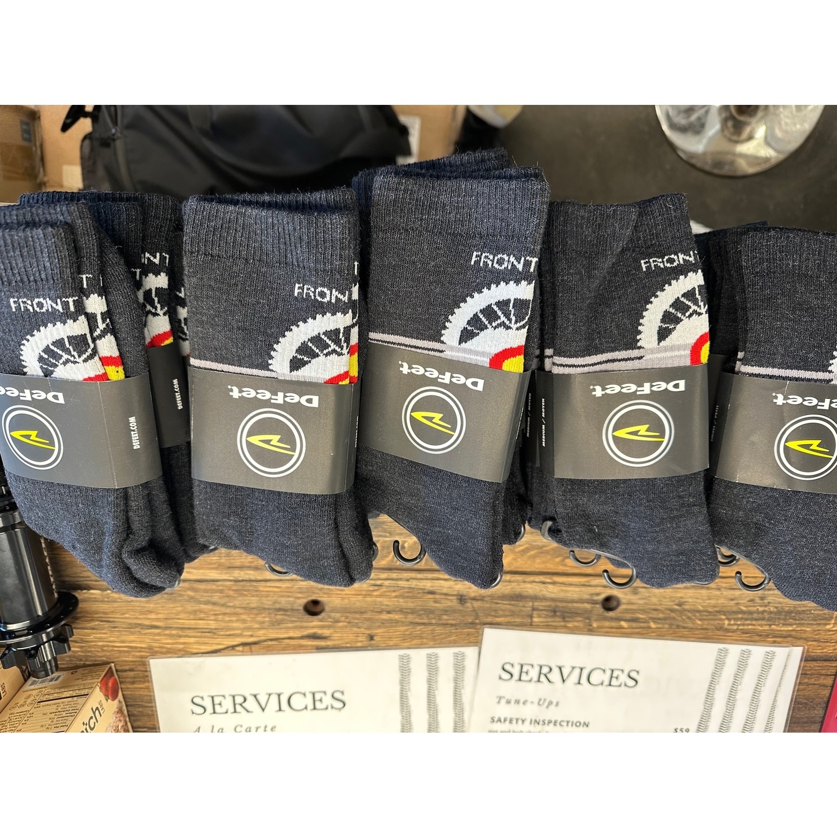 defeet Front Range Fattys DeFeet Woolie Boolie Socks
