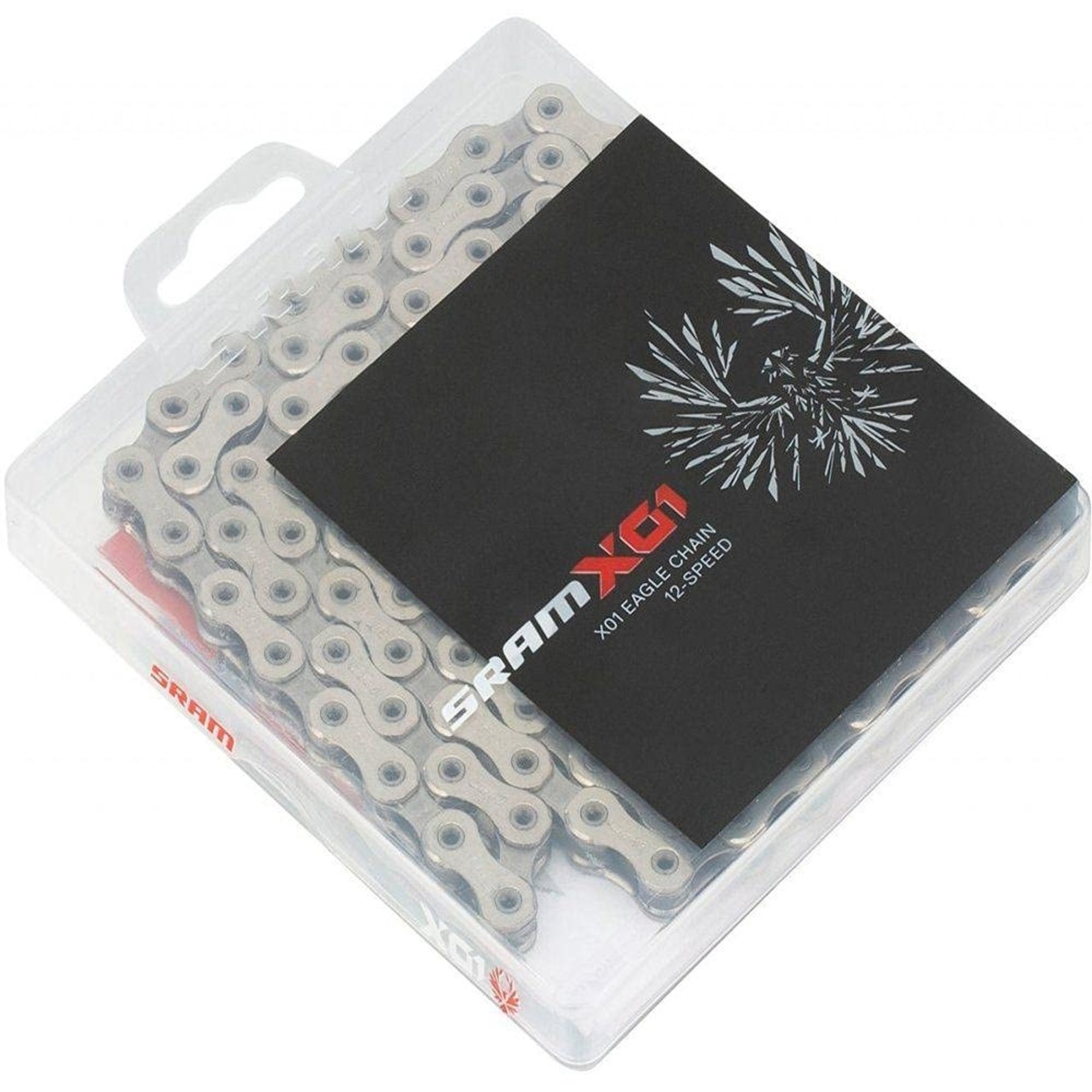 SRAM SRAM PC-X01 Eagle Hollow-Pin PL Chain 126 Link 12sp Silver