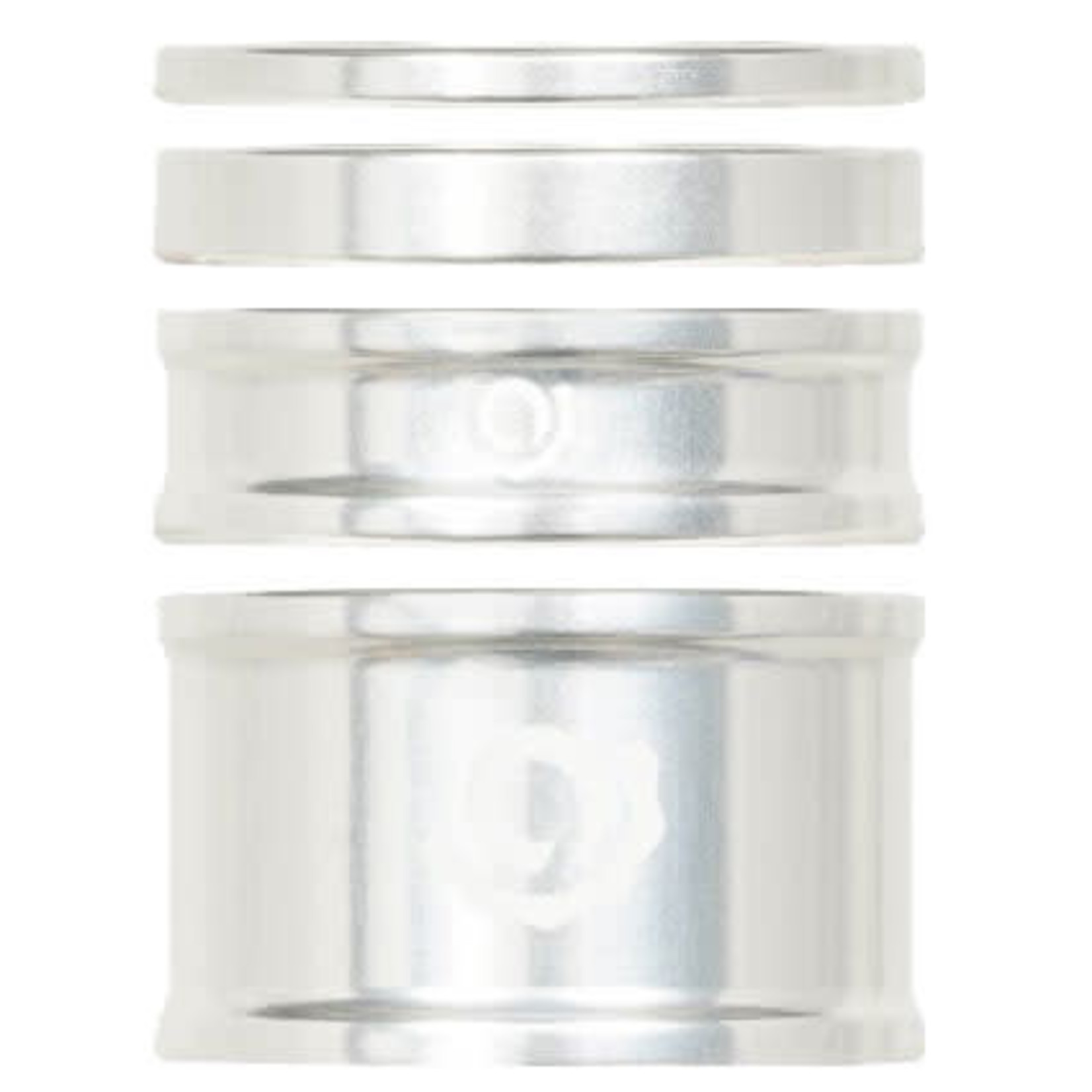Industry Nine Industry Nine Headset Combo Spacer Kit, 1-1/8", Set/4