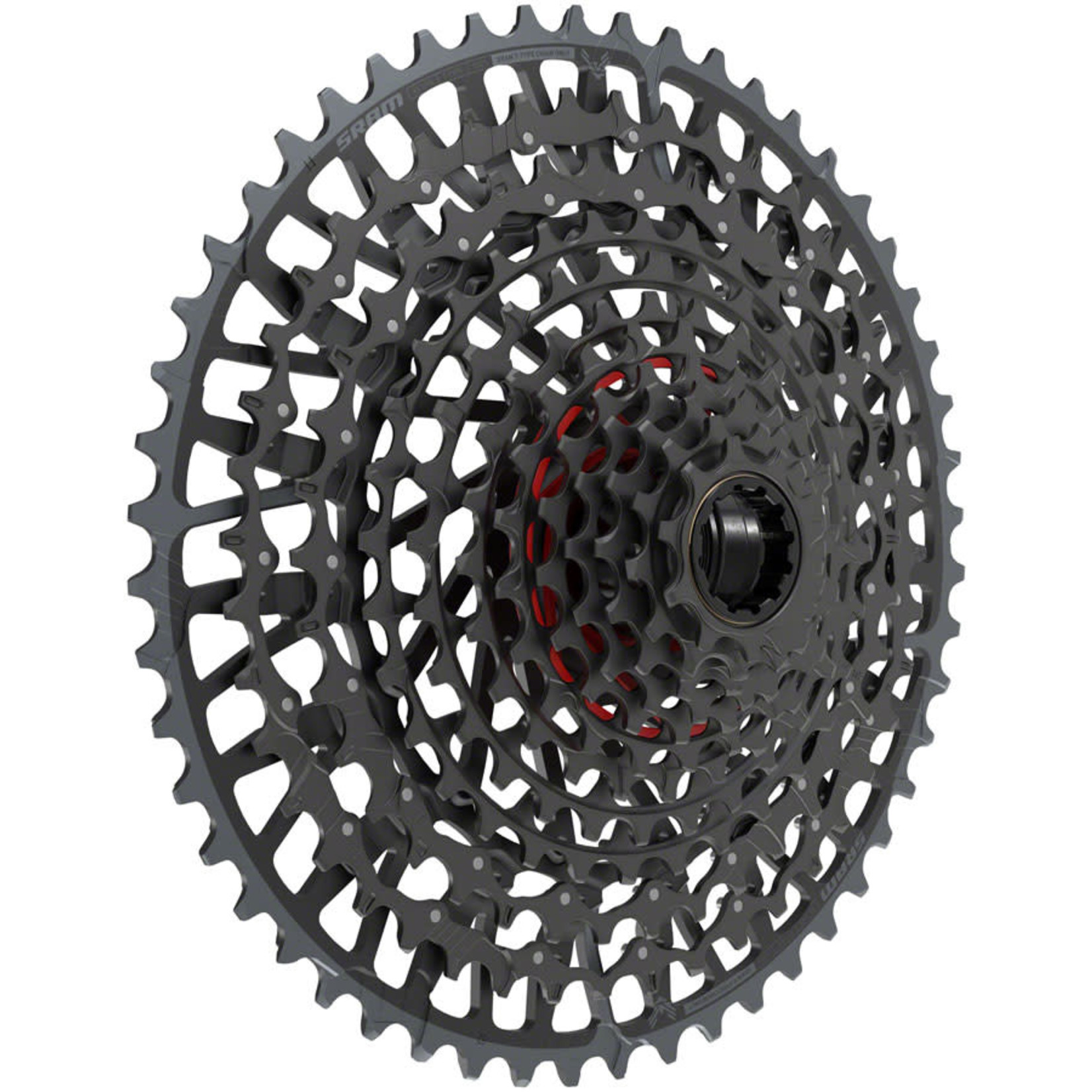 SRAM SRAM X0 Eagle T-Type XG-1295 Cassette - 12-Speed, 10-52t, For XD Driver, Black