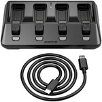SRAM SRAM AXS eTap 4-Port Battery Base Charger - Includes USB-C Cord (Batteries not included)