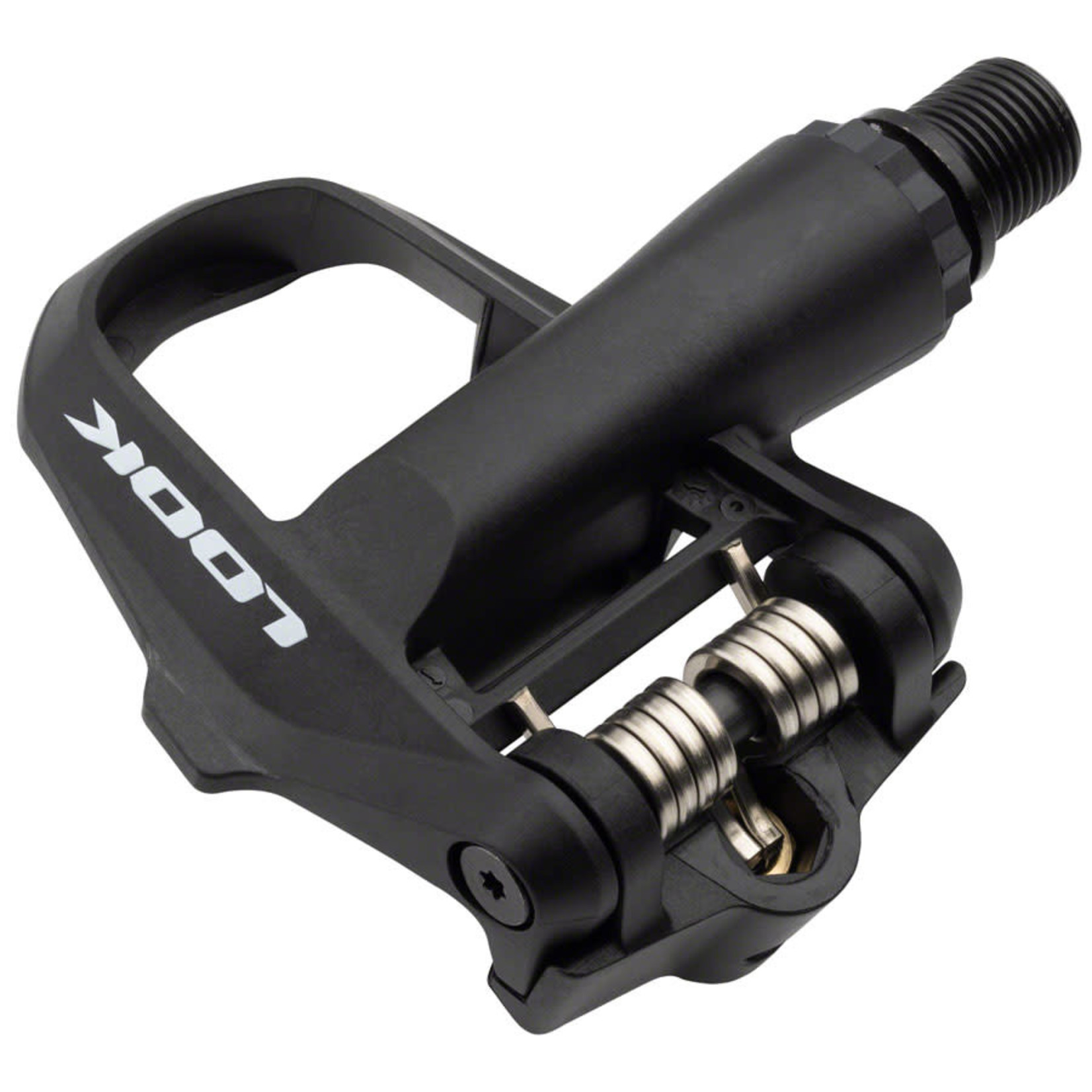 LOOK LOOK KEO 2 MAX Pedals - Single Sided Clipless, Chromoly, 9/16", Black