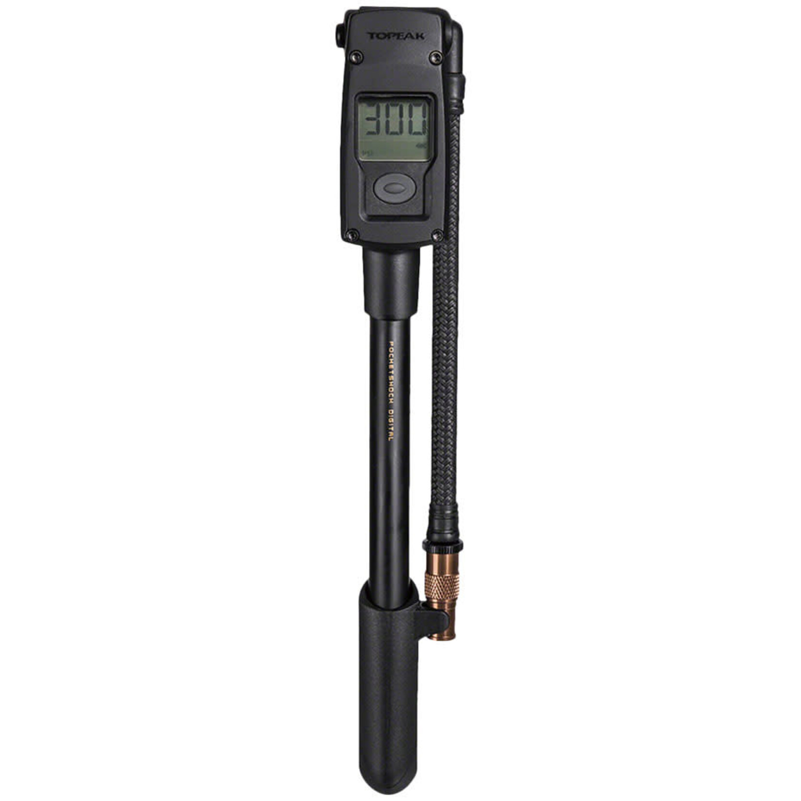 Topeak Topeak Pocket Shock Digital Pump, 300 psi