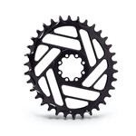 Alugear Alugear SRAM 8-bolt Oval (3mm offset) Boost Chainring - Size: 30t - Color: Black