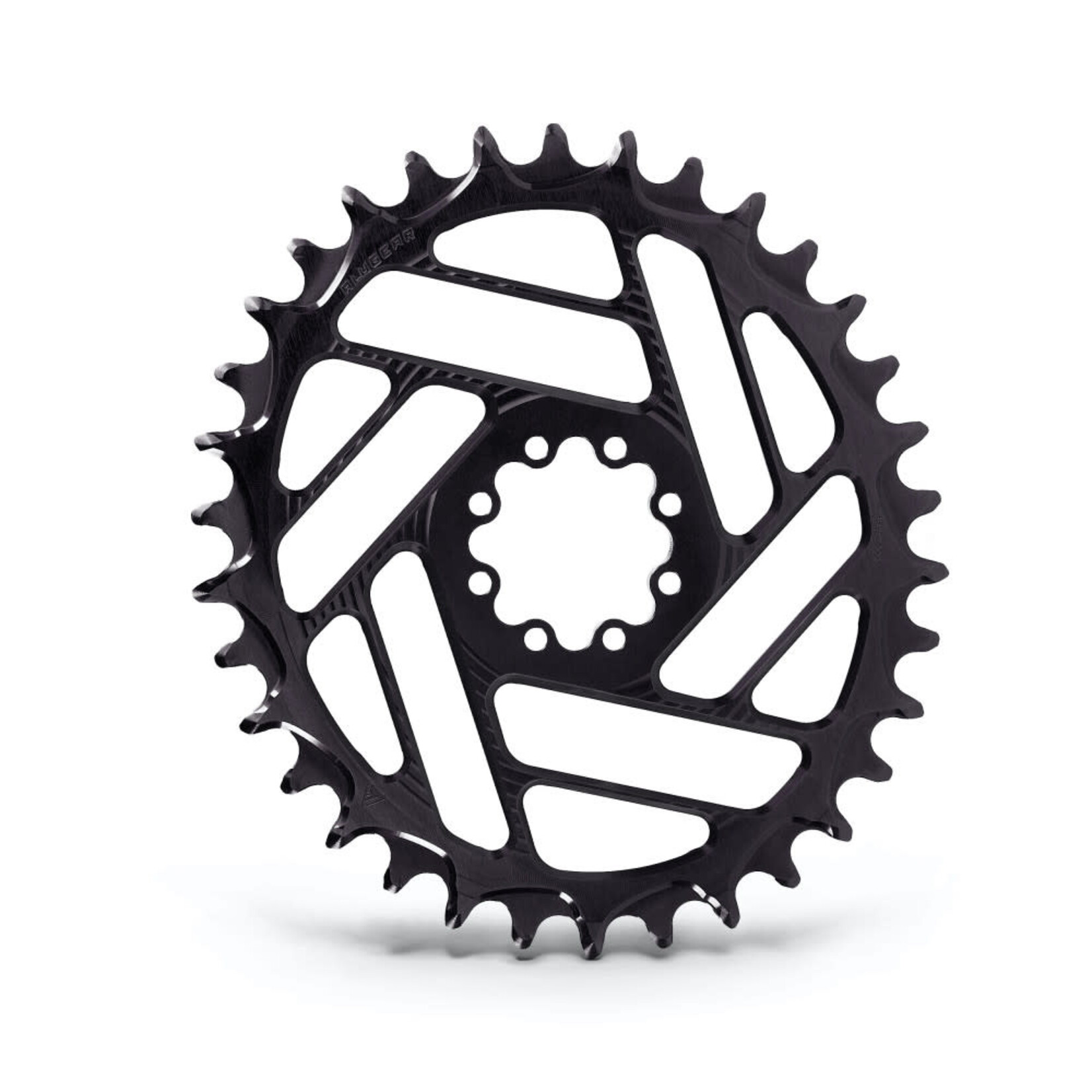 Alugear Alugear SRAM 8-bolt Oval (3mm offset) Boost Chainring - Size: 30t - Color: Black