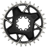 SRAM SRAM X0 Eagle T-Type Direct Mount Chainring - 30t, 12-Speed, 8-Bolt Direct Mount, 3mm Offset, Aluminum, Black, D1