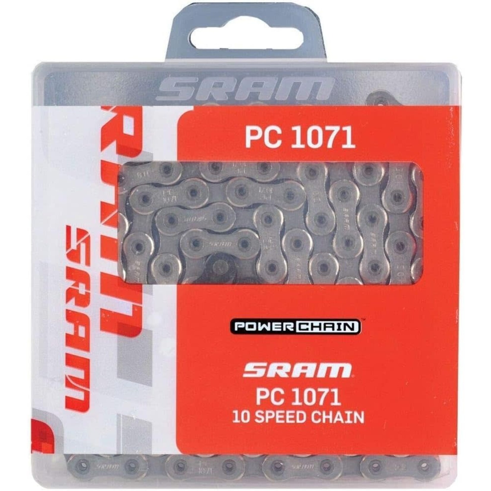 SRAM SRAM PC1071 Hollow-Pin PL Chain, 114 Link, 10sp, Silver