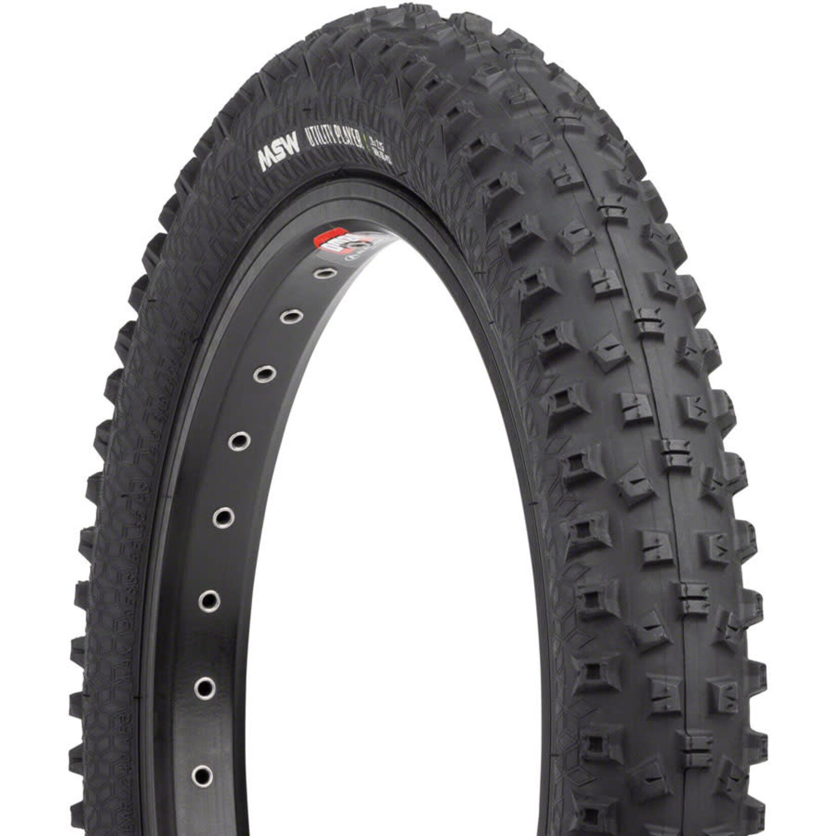 MSW MSW Utility Player Tire - 16 x 2.25, Black, Folding Wire Bead, 33tpi