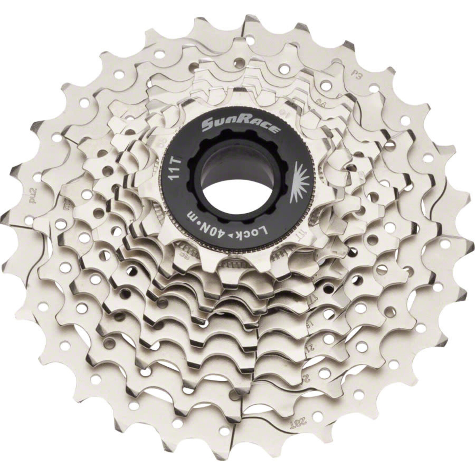 SunRace WAHOO CSRS1 10sp Cassette, 11-28t - Silver