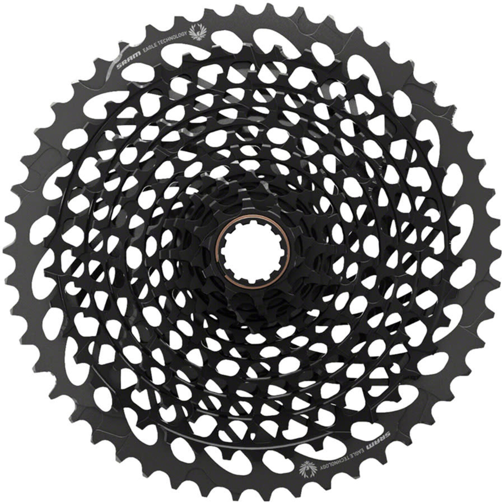 SRAM SRAM X01 Eagle XG-1295 Cassette - 12-Speed, 10-50t, Black, For XD Driver Body