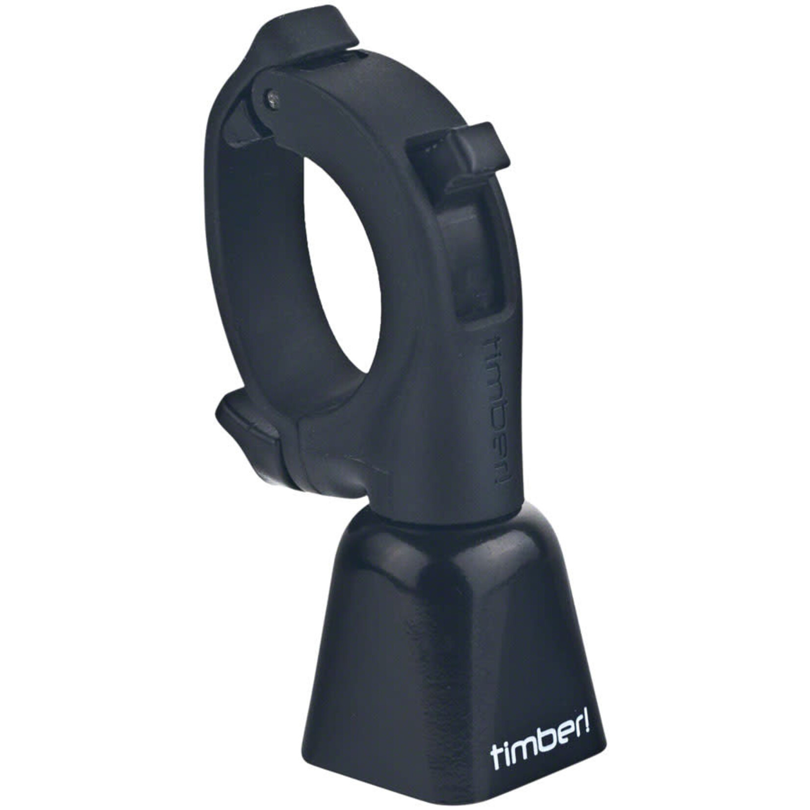 Timber Timber Mountain Bike Bell, Yew! Quick Release, Black