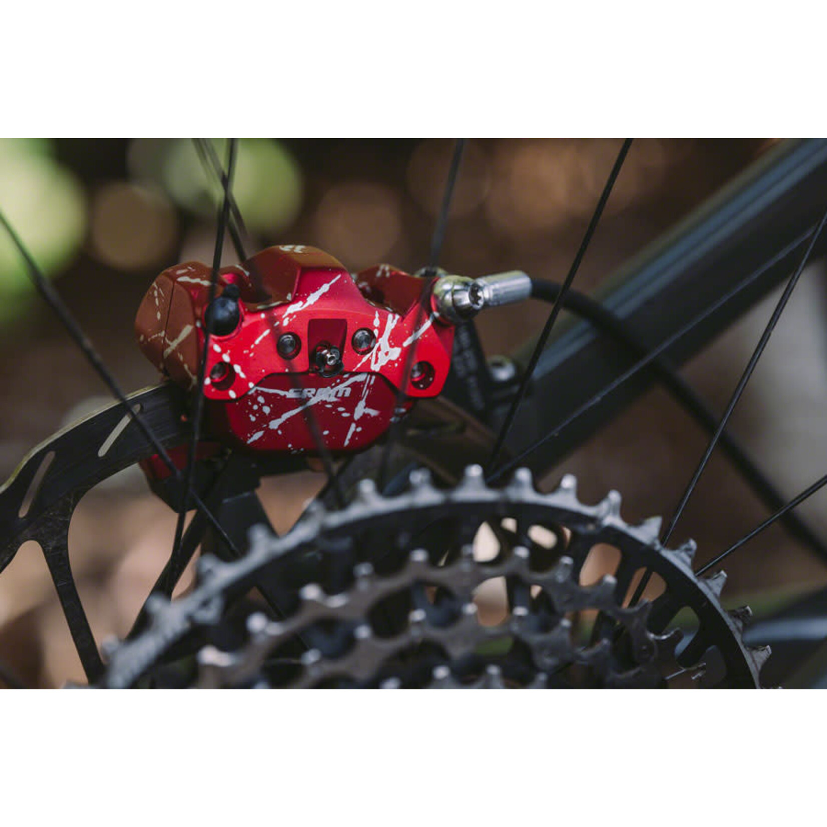 SRAM SRAM Maven Ultimate Stealth Disc Brake, Front+Rear, Red Spl