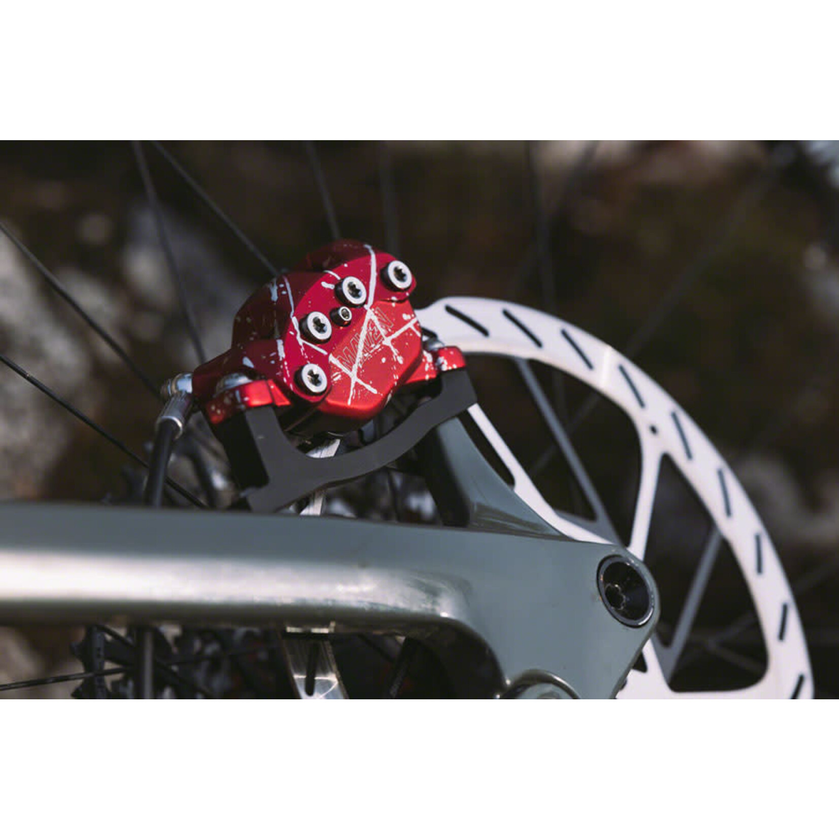SRAM SRAM Maven Ultimate Stealth Disc Brake, Front+Rear, Red Spl