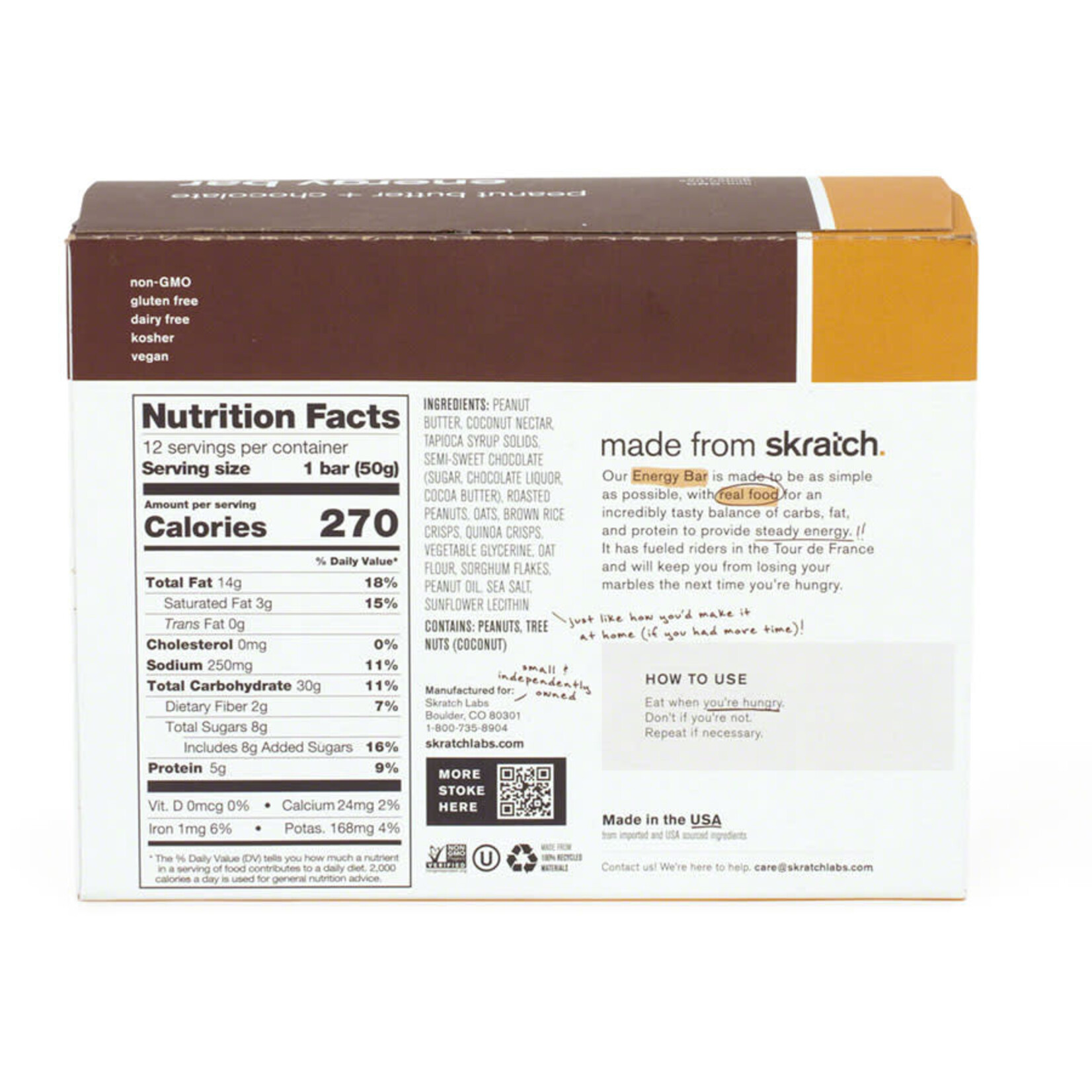 Skratch Labs Skratch Labs Anytime Energy Bar