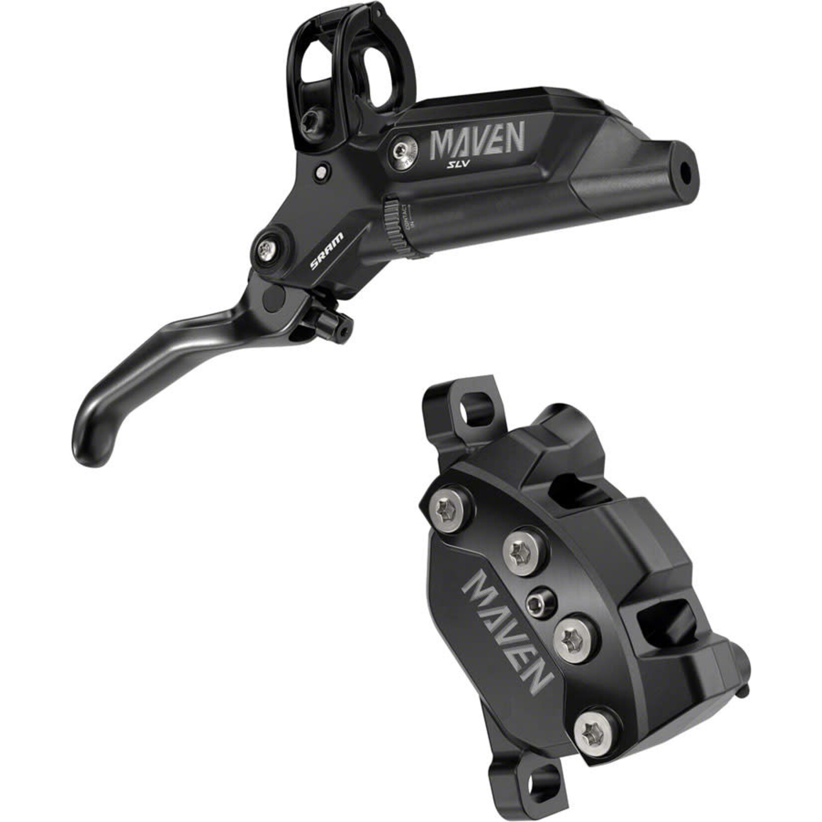 SRAM SRAM Maven Silver Stealth Disc Brake, Rear, 2000mm, Black