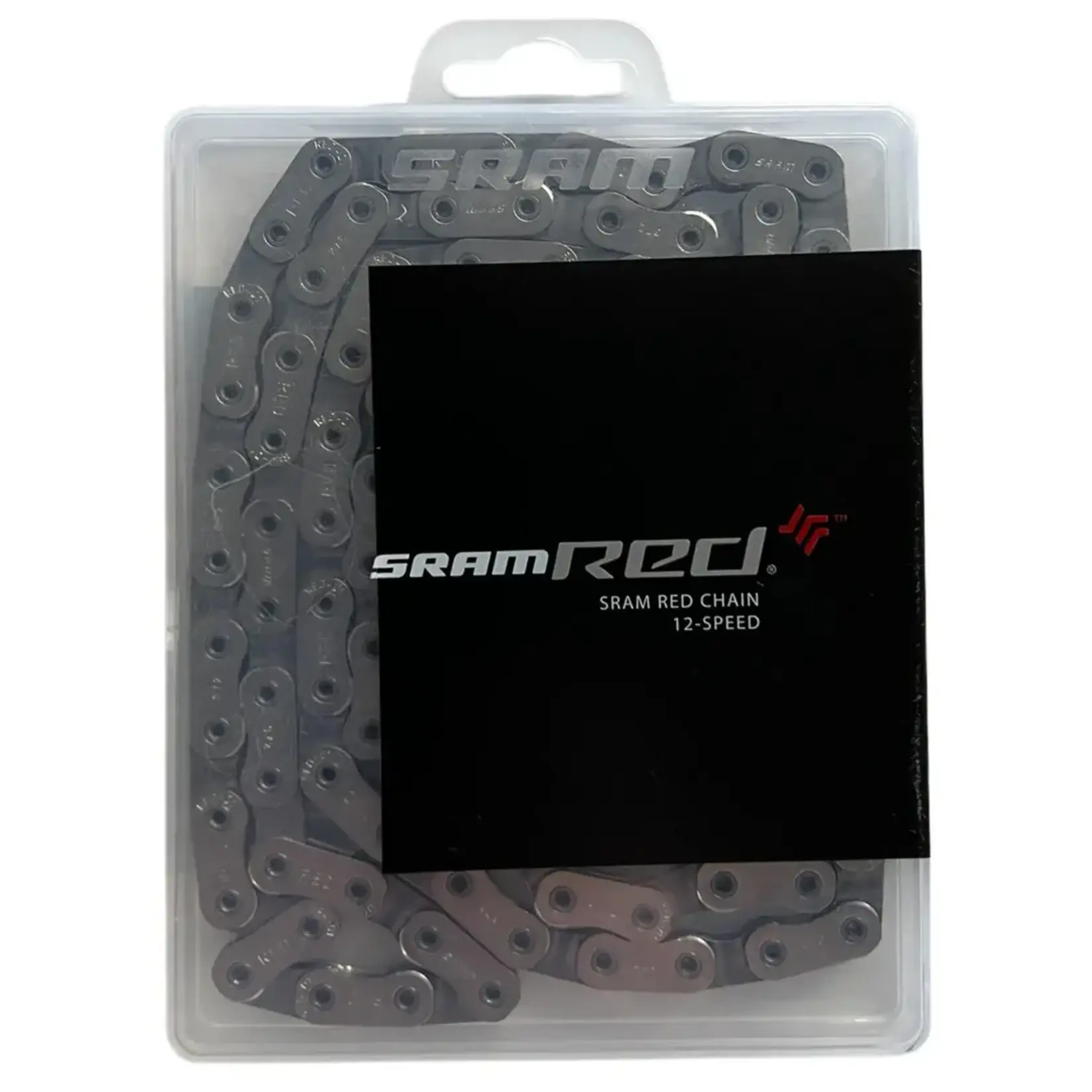 SRAM SRAM RED Flattop Chain - 12-Speed, 120 Links, Flattop, PowerLock, Silver, D1