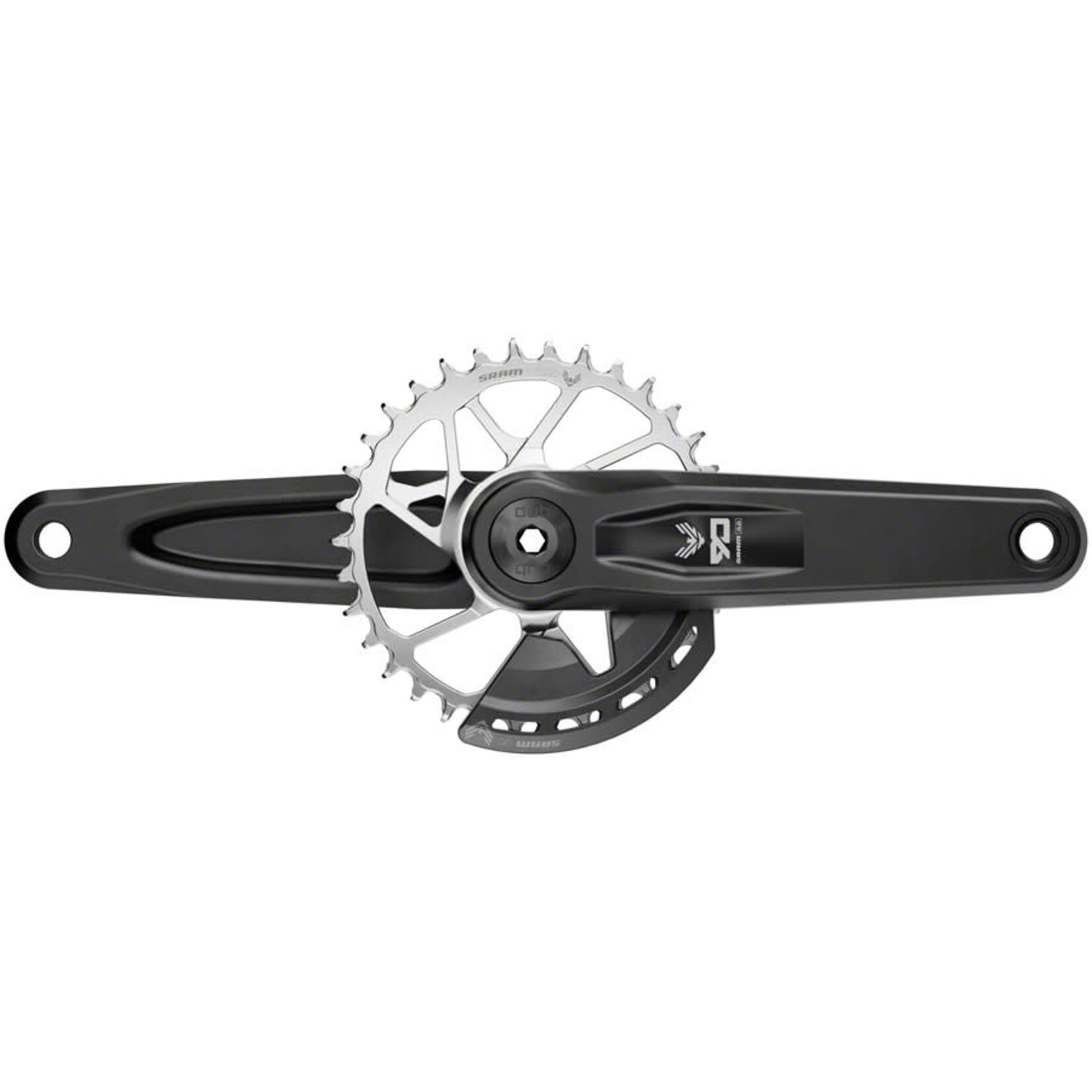 SRAM SRAM Eagle 90 12sp T-Type Wide Cranks w/Guard, 32t 155mm