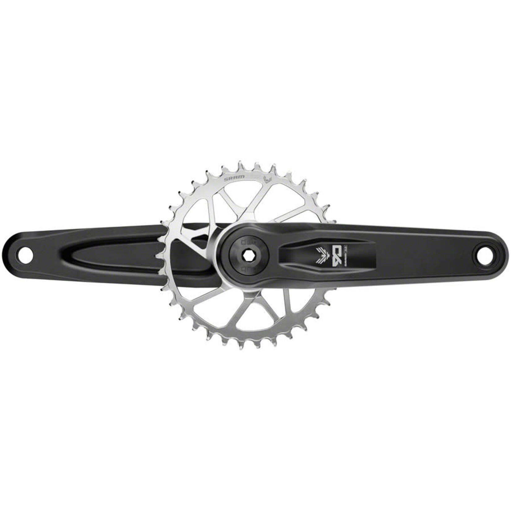 SRAM SRAM, Eagle 90 DUB, Crankset, Speed: 12, Spindle: 28.99mm, BCD: Direct Mount, 32, DUB, 160mm, Black, Boost