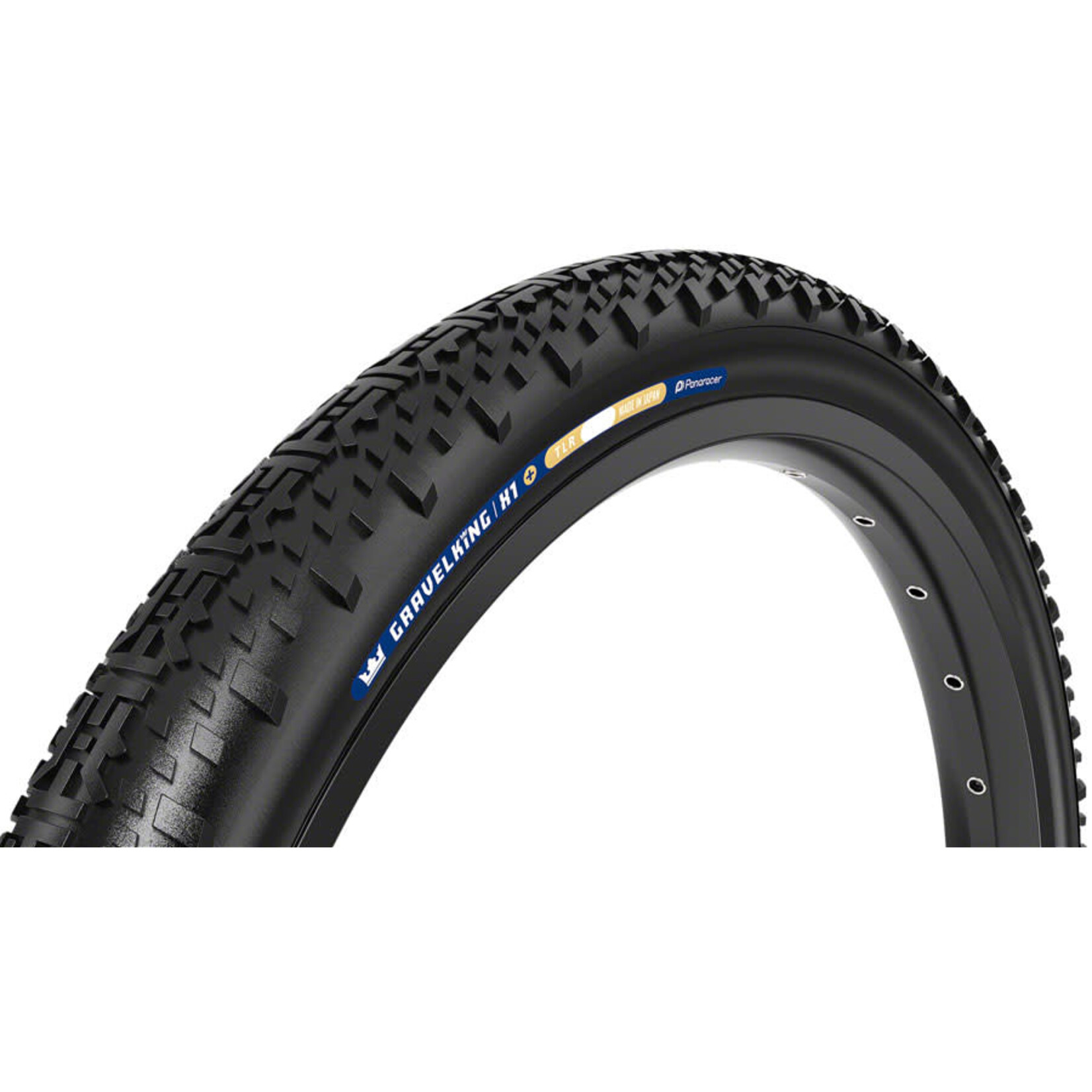 Panaracer Panaracer GravelKing X1 Plus Tire - 700 x 45, Tubeless, Folding, Black