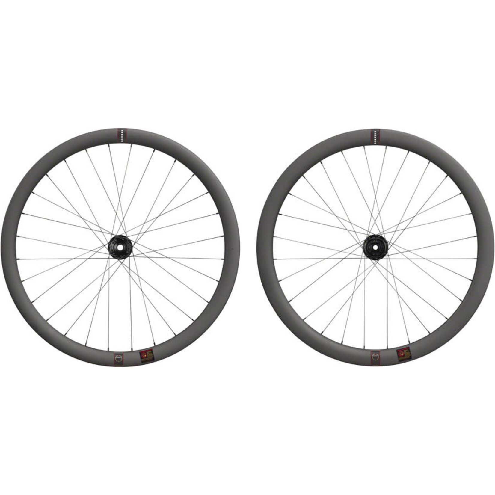 Reserve Wheels Reserve Wheels Reserve 42/49 Turbulent Aero Wheelset - 700, 12 x 100/12 x 142, Center-Lock, XDR, Carbon, DT 350 SP
