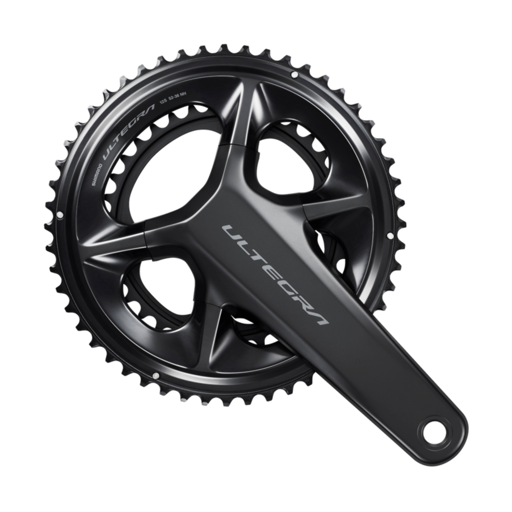 Shimano Shimano Ultegra FC-R8100 Crankset - 160mm, 12-Speed, 50/34t, Hollowtech II Spindle Interface, Black