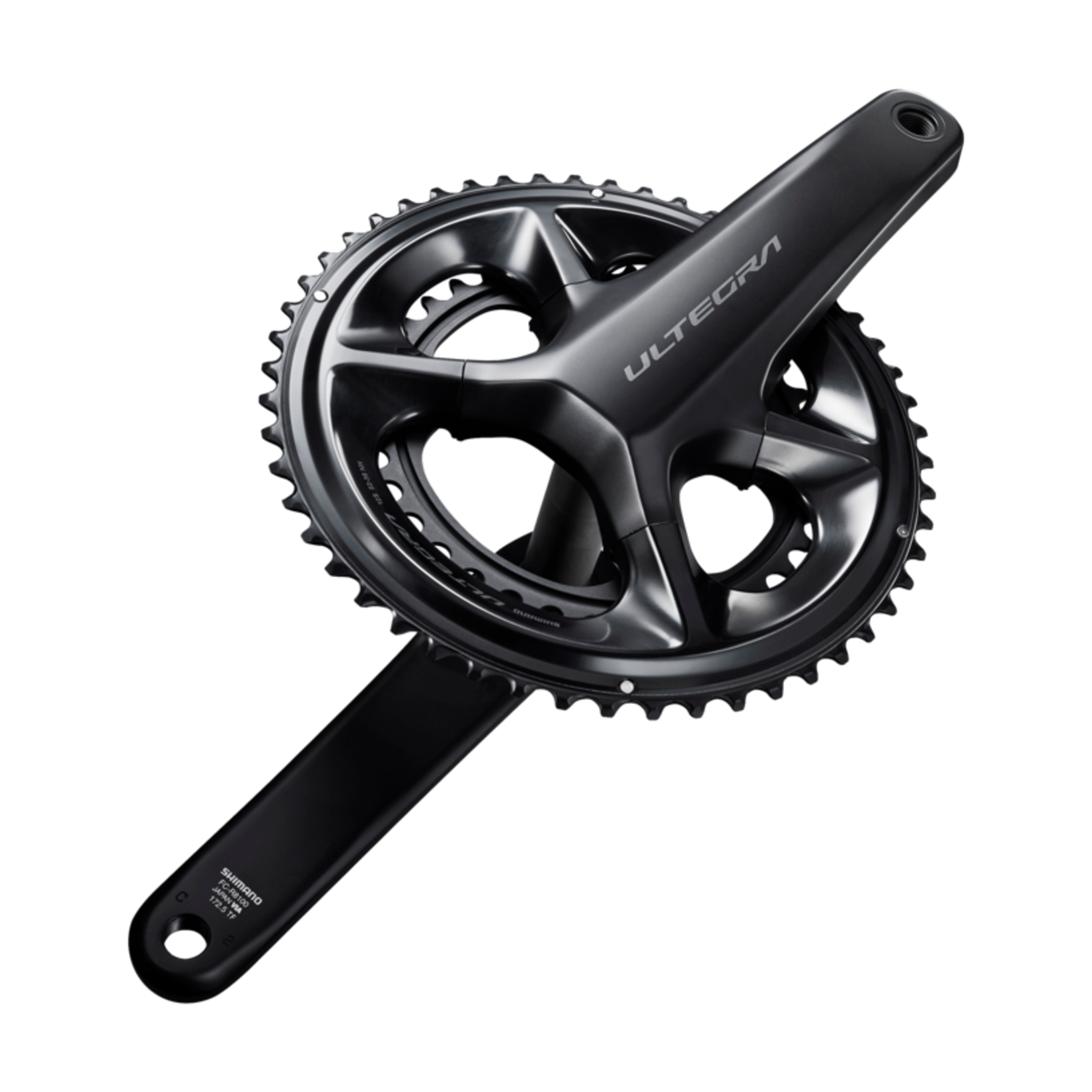 Shimano Shimano Ultegra FC-R8100 Crankset - 160mm, 12-Speed, 50/34t, Hollowtech II Spindle Interface, Black