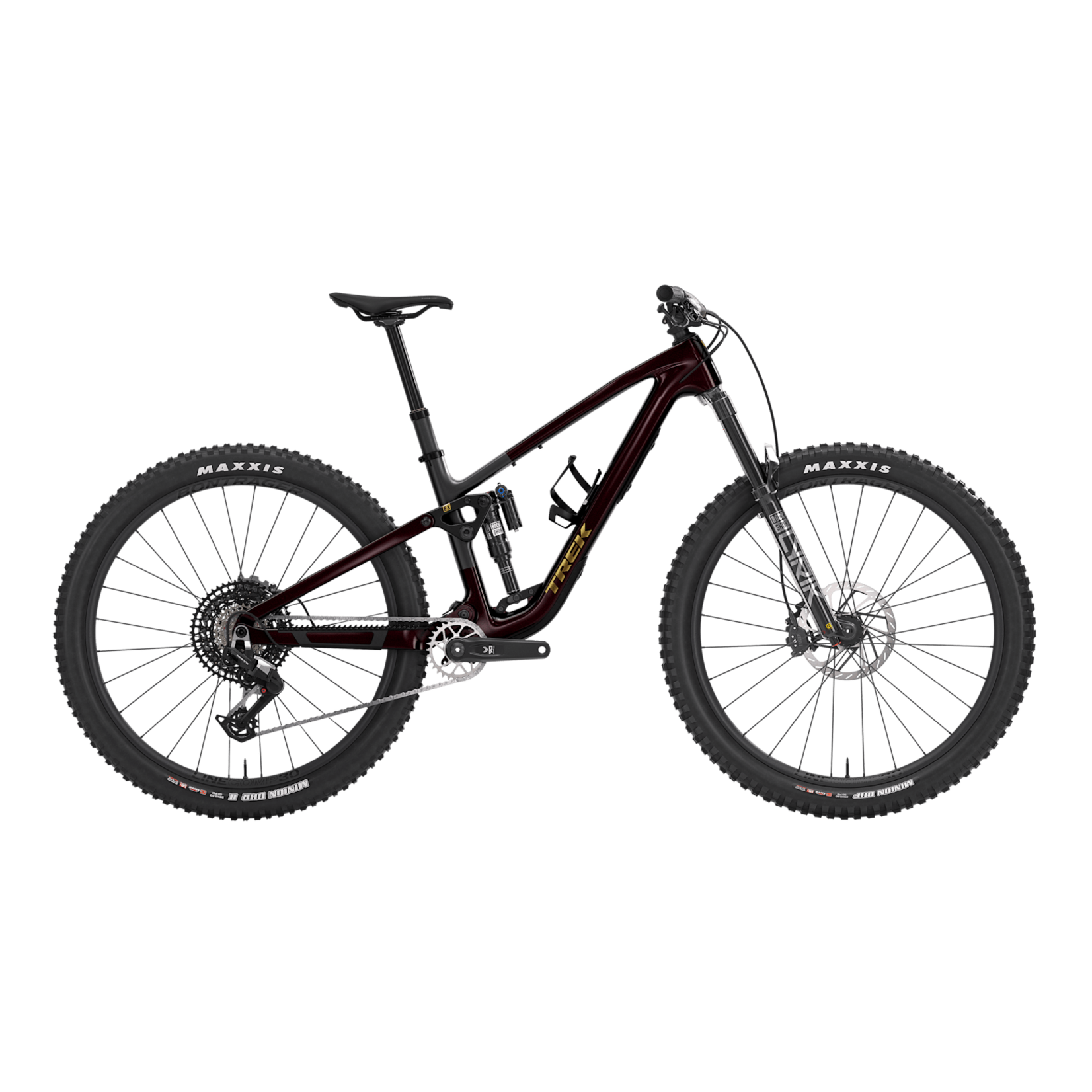 Trek TREK Fuel MX 9.8 Eagle 90 - loss Dark Carmine/Matte Trek Black - LG - DEMO